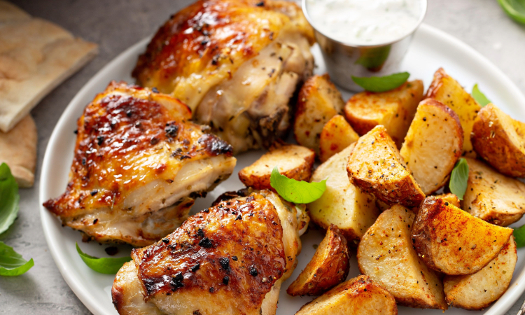 Roasted Chicken & Potatoes