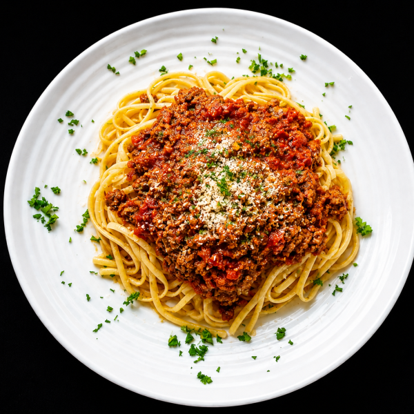 Linguini Bolognese